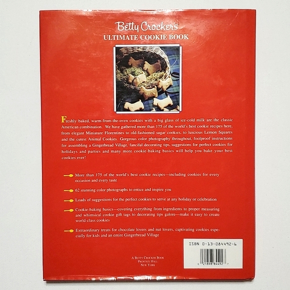 Betty Crocker's Ultimate Cookie Book Hard Cover 100s of Cookie Recipes - Picture 16 of 16